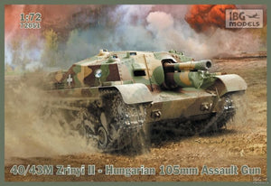 IBG 72051 40/43M Zrinyi II Hungarian 105mm Assault Gun 1/72