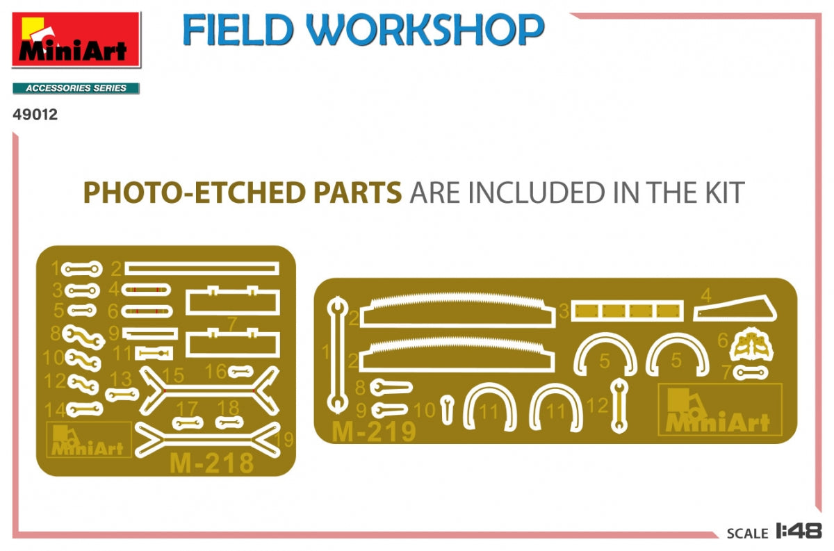 MiniArt 49012 FIELD WORKSHOP 1/48 – zdjęcie 2