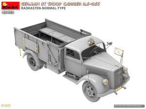 Miniart 35453 German 3t Troop Carrier 3.6-36S Radkasten-Normal-Type 1/35 – zdjęcie 13
