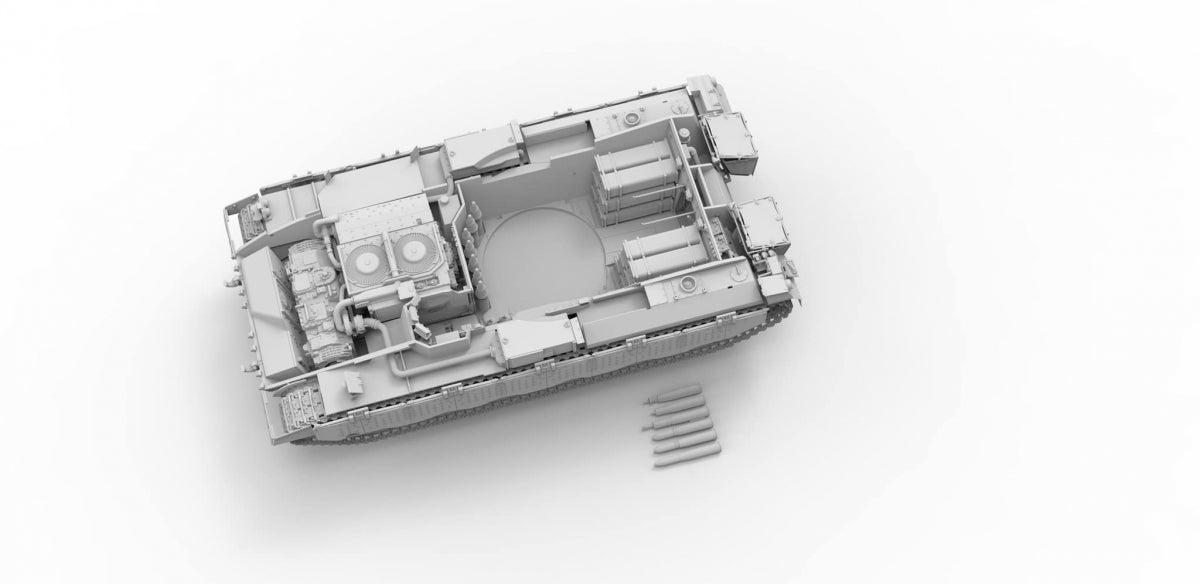 Border Model BT-037 Israel Merkava Mk.2D with full interior 1/35 – zdjęcie 3