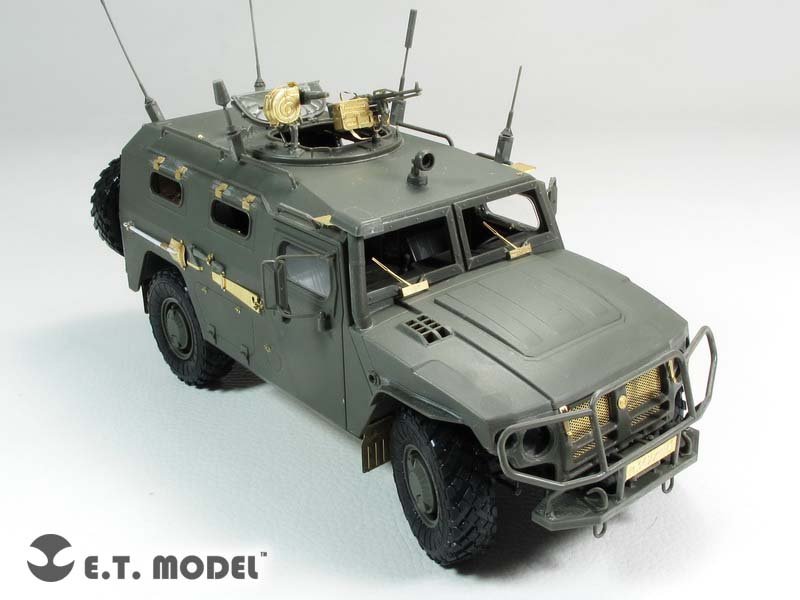 E.T. Model E35-184 Russian GAZ-233014 STS &amp;quot;TIGER&amp;quot; (For Meng VS-003) 1/35 – zdjęcie 2