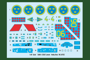 Hobby Boss 81752 SAAB J-32B/E Lansen – image 4