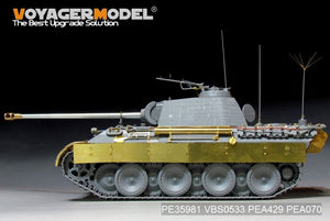 Voyager Model PE35981 WWII German Panther A Tank Basic For TAKOM 1/35 – immagine 18