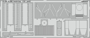 Eduard 32454 A-26B bomb bay 1/32 HOBBY BOSS – zdjęcie 2