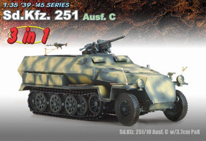 Dragon 6224 Sd.Kfz.251/10 ausf. C 3 w 1 1/35 – zdjęcie 2