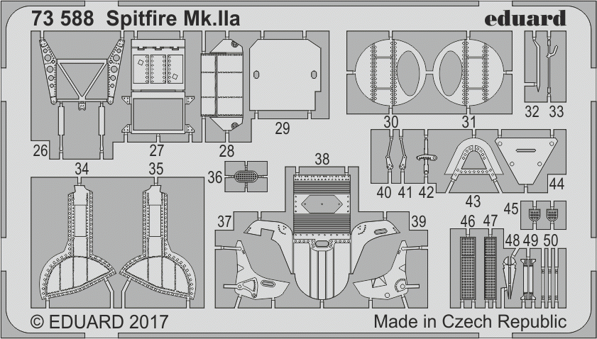 Eduard 73588 Spitfire Mk. IIa REVELL 1/72 – image 2