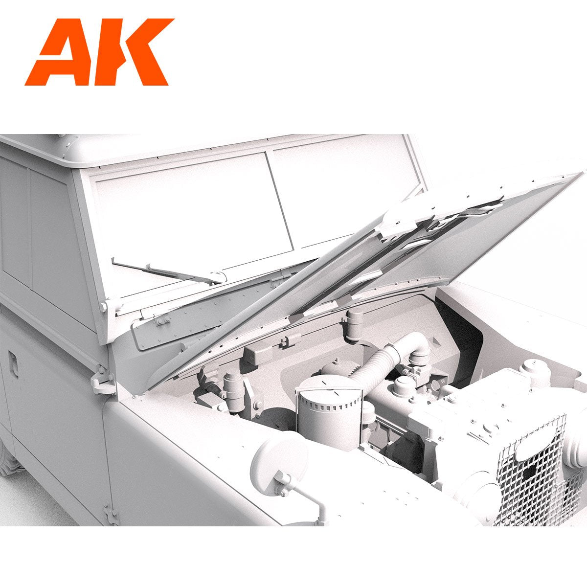 AK Interactive AK35013 LAND ROVER 88 SERIES IIA STATION WAGON 1/35 – immagine 8