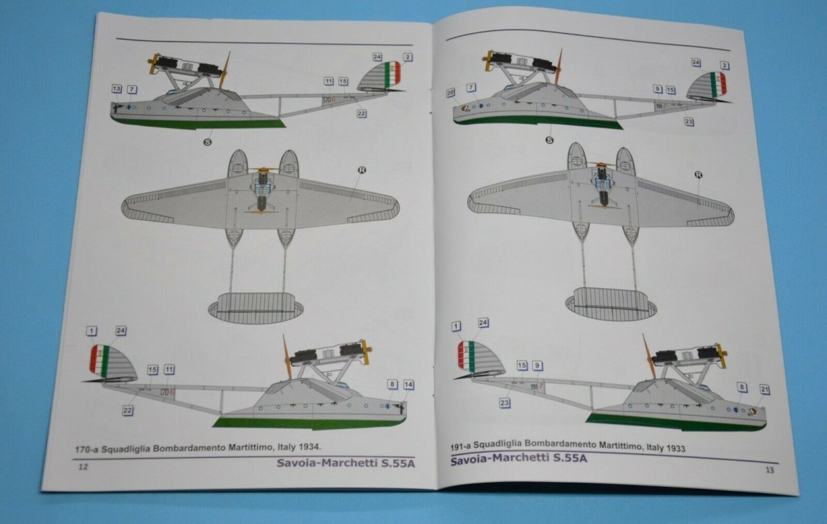 Dora Wings 72018 Savoia-Marchetti S.55A 1/72 – image 4
