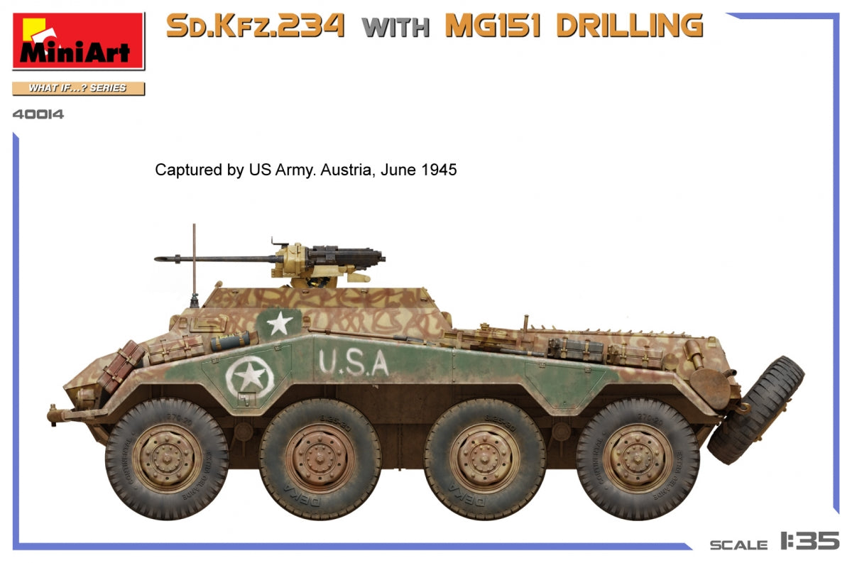 MiniArt 40014 Sd.Kfz.234 WITH MG151 DRILLING 1/35 – image 7