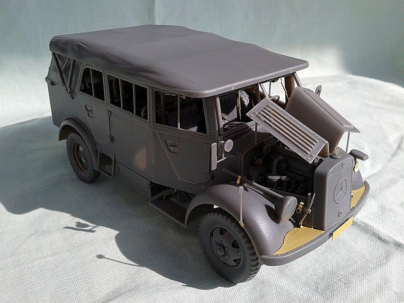 Miniart 35147 L1500A Kfz.70 German Personnel Car 1/35 – zdjęcie 4