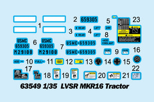 I Love Kit 63549 LVSR MKR16 Tractor 1/35 – immagine 4