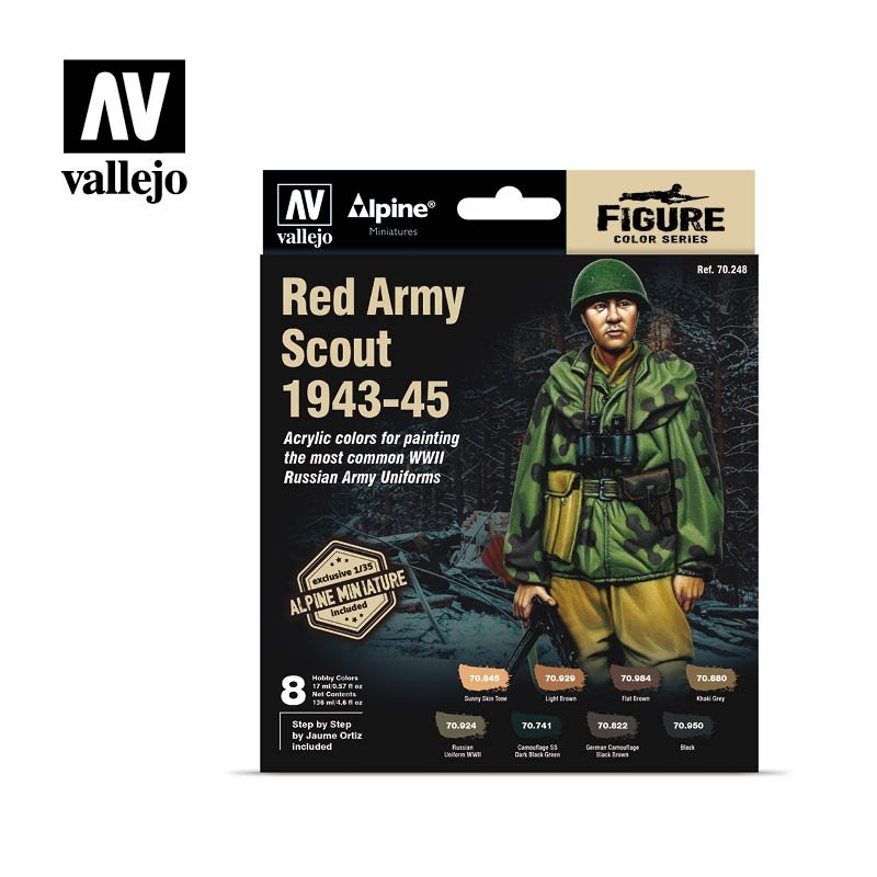 Vallejo 70248 Red Army Scout 1943-45 8x17ml