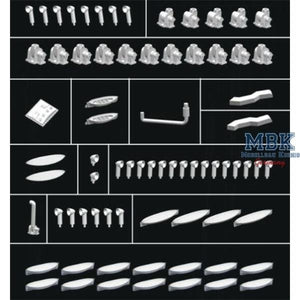 FlyHawk Model FH400001 R.M.S. TITANIC Upgrade Parts for Academy 1/400 – immagine 4