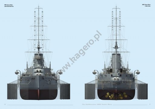 Kagero 16012 The Battlecruiser HMS Queen Mary EN – zdjęcie 2