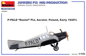 MiniArt 48005 Junkers F13. Mid Prod. German, Polish, Swiss Service 1/48 – zdjęcie 10
