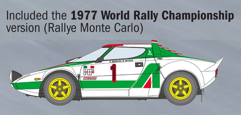 Italeri 3654 LANCIA STRATOS HF 1/24 – image 4