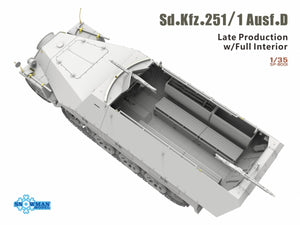 Snowman Model SP-8001 Sd.kfz.251/1 Ausf.D 1/35