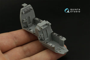 Quinta Studio QDS-48362 AH-64D 3D-Printed &amp;amp; coloured Interior on decal paper (Hasegawa) (Small version) 1/48 – zdjęcie 6