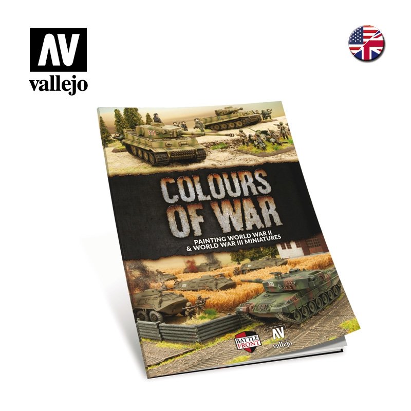 Vallejo 75013 Couleurs de la guerre - Peindre des figurines de la Seconde et de la Troisième Guerre mondiale (EN) 