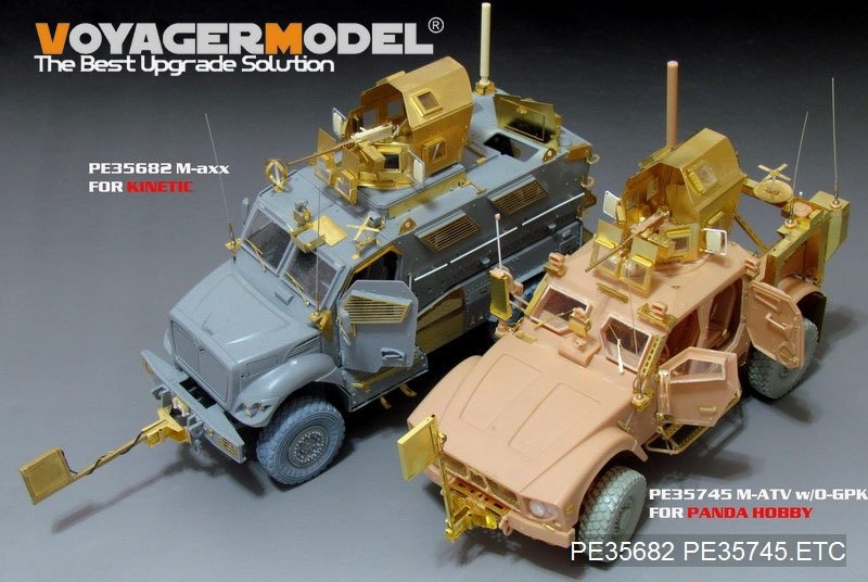 Voyager Model PE35745 Modern US M-ATV MRAP (For PANDA HOBBY 35001) 1/35 – zdjęcie 4