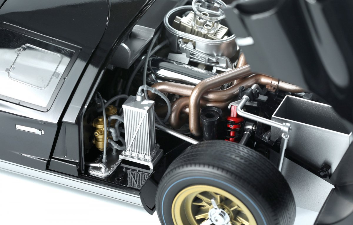 Meng Model RS-003 Ford GT40 Mk.II &amp;#39;66 Champion (pre-coloured) 1/12 – zdjęcie 10