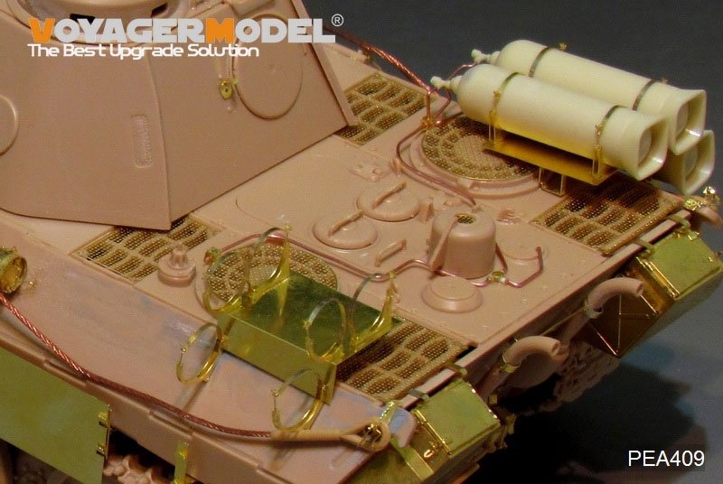 Voyager Model PEA409 WWII German Panther D &amp;quot;Stadtgas&amp;quot; Fuel Tanks GP 1/35 – zdjęcie 6