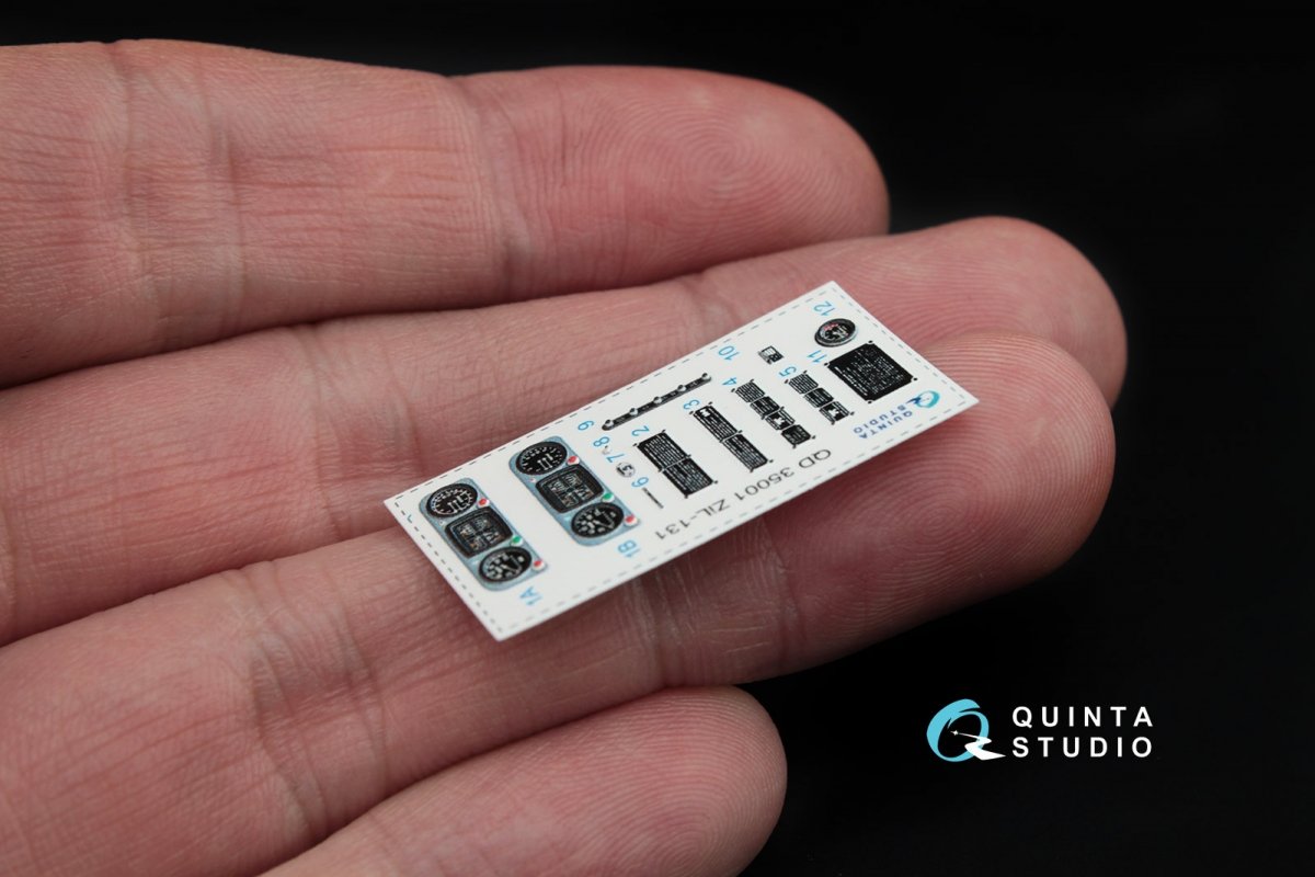 Quinta Studio QD35001 ZiL-131 Family 3D-Printed &amp;amp; colored Interior on decal paper (for All kits) 1/35 – image 5