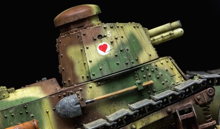 Meng Model TS-011 FRENCH FT-17 LIGHT TANK (RIVETED TURRET) 1/35 – zdjęcie 7