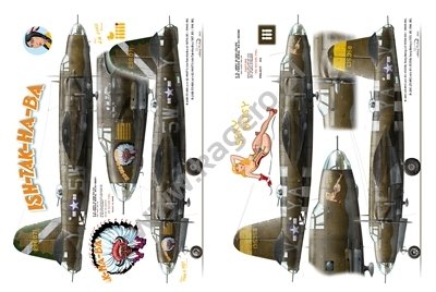 Kagero 19004 Martin B-26 Marauder &amp;amp; Douglas A-26 Invader in Combat over Europe EN/PL – zdjęcie 6