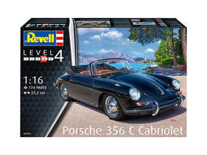 Revell 07043 Porsche 356 Cabriolet 1/16 – zdjęcie 2