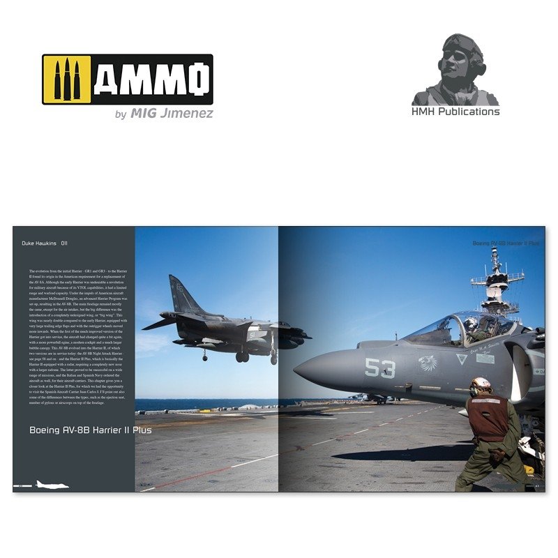 HMH Publications DH-011 BAE Systems Harrier II &amp;amp; Boeing AV-8B Harrier II (Plus) (English VErsion) – image 2