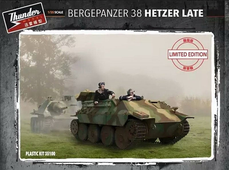 Voyager Model PE35916 WWII German Bergepanzer Hetzer Basic for THUNDER 1/35 – zdjęcie 10