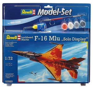 Revell 63980 Model Set F-16 Mlu Solo Display 1/72