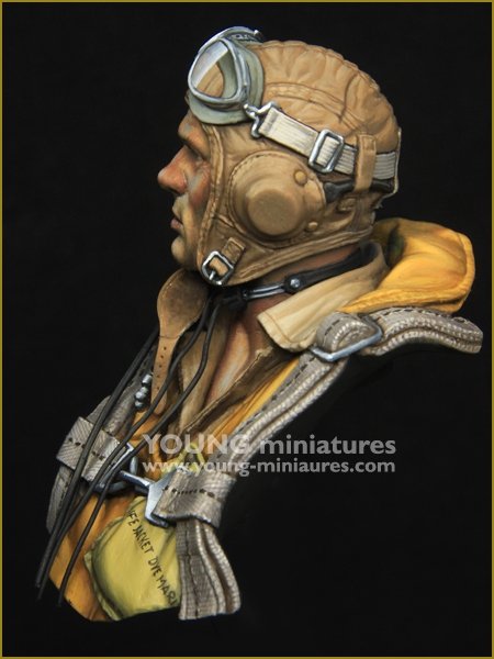 Young Miniatures YM1890 The Battle of Midway US Navy Pilot 1942 1/10 – zdjęcie 4