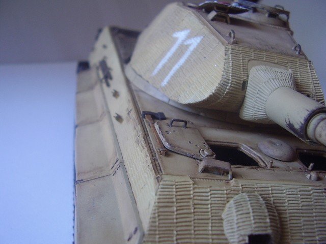 Dragon 6302 Sd.Kfz. 182 Kingtiger Porsche Turret w/Zimmerit 1/35 – zdjęcie 4