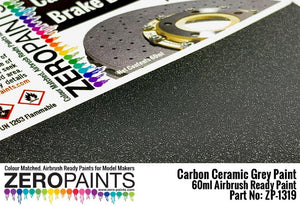 Zero Paints 1319-30 Gray Carbon Ceramic 30ML – image 2