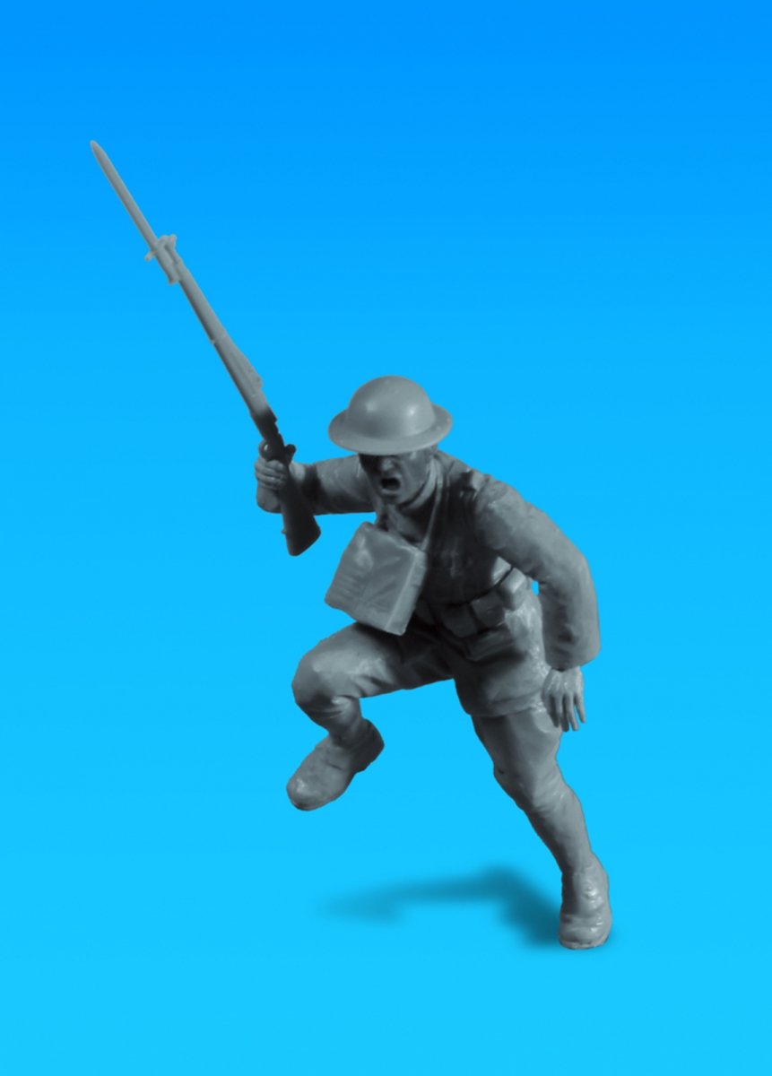 ICM 35693 US Infantry (1918) (4 figures) 1/35 – zdjęcie 2