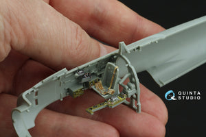 Quinta Studio QD48468 A6M2 Zero (Mitsubishi Prod.) 3D-Printed coloured Interior on decal paper (Academy) 1/48 – zdjęcie 7