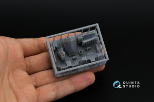 Quinta Studio QDS+48487 F-4C Phantom II 3D-Printed &amp;amp; coloured Interior on decal paper (Academy) (Small version) (with 3D-printed resin parts) 1/48 – zdjęcie 4