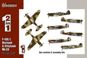 Special Hobby 72211 P-40F/ L &amp;amp; Kittyhawk Mk. IIA &amp;quot;RAF and FAFL&amp;quot; 2 i 1/72