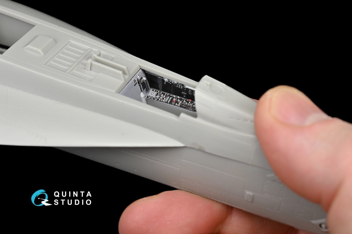 Quinta Studio QD48049 F/A-18E 3D-Printed &amp;amp; coloured Interior on decal paper (for Hasegawa kit) 1/48 – zdjęcie 10