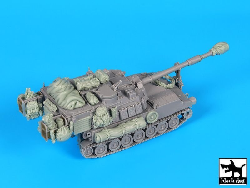 Black Dog T72111 M 109 A6 Paladin accessories set 1/72 – zdjęcie 2