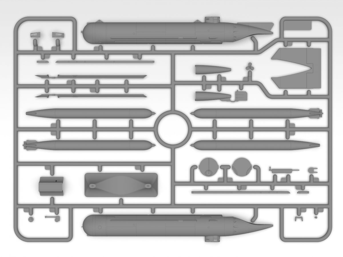 ICM S020 K-Verbande Midget Submarines 1/72 – zdjęcie 6
