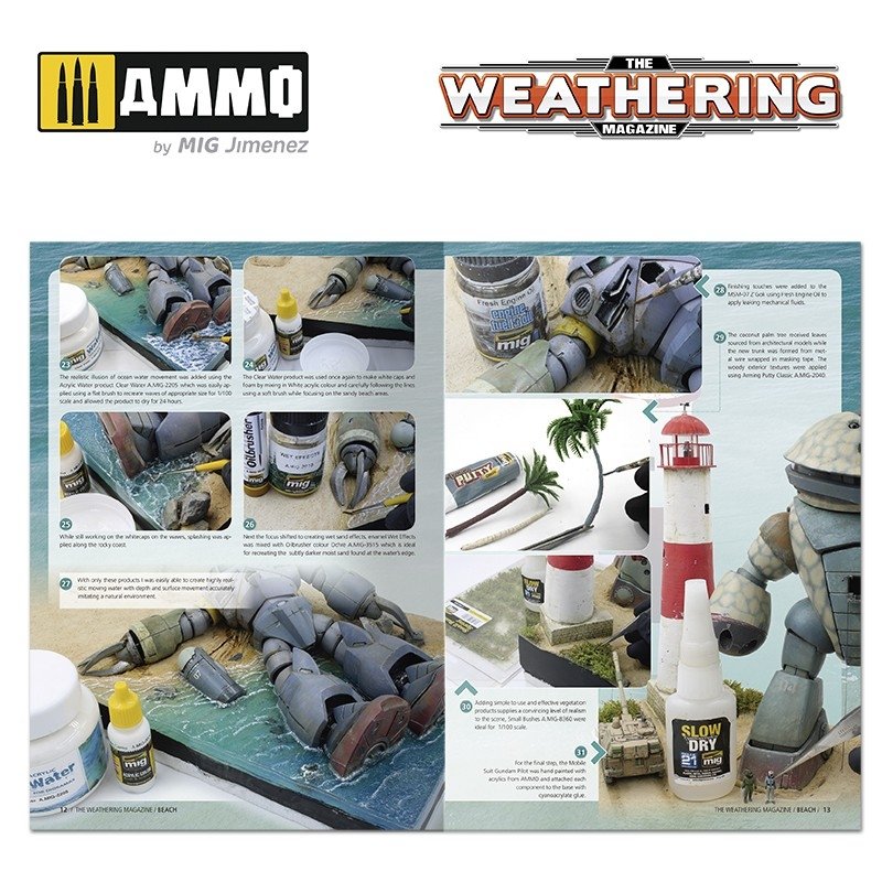 AMMO of Mig Jimenez 4530 The Weathering Magazine Issue 31: BEACH (English) – zdjęcie 3