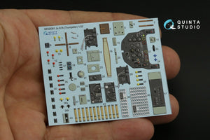 Quinta Studio QD32091 Ju 87A 3D-Printed &amp;amp; colored Interior on decal paper (Trumpeter) 1/32 – image 4