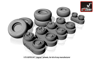Armory Models AW48502 SEPECAT Jaguar wheels 1/48 – image 2