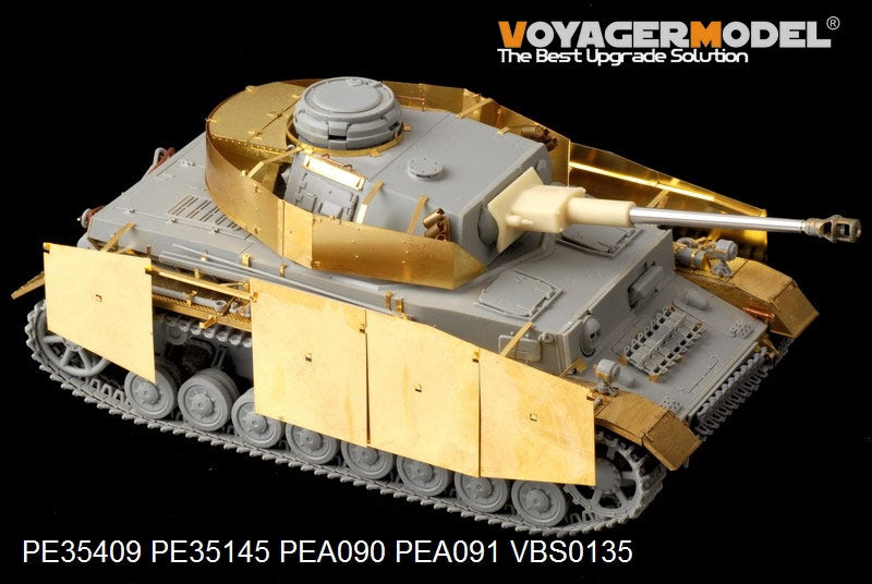 Voyager Model PE35409 WWII German Pz.Kpfw.IV Ausf.G basic w/smoke discharger For DRAGON 1/35 – image 4