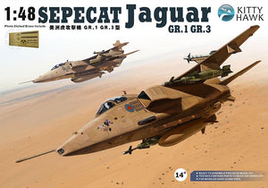 Kitty Hawk 80106 Sepecat Jaguar GR.1/GR.3 1/48