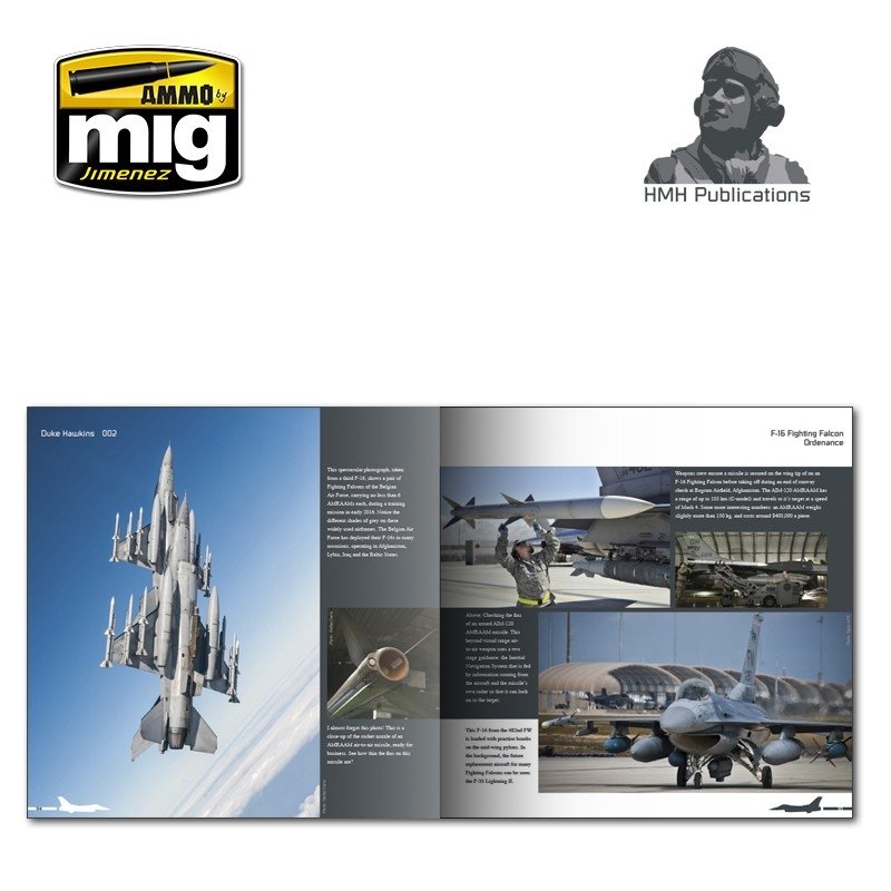 HMH Publications DH-002 Aircraft in Detail: F-16 Fighting Falcon – image 5