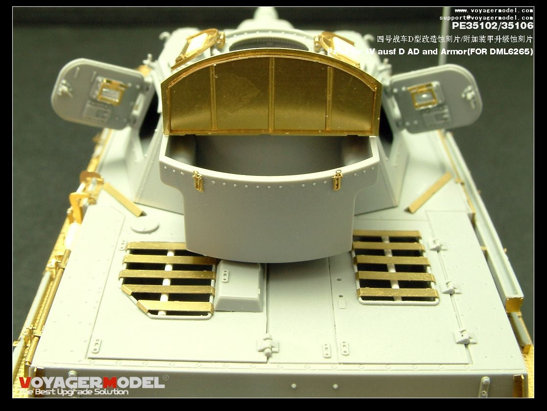 Modèle Voyager PE35102 Pz.KPfw. IV Ausf D pour DRAGON 6265 1/35 – image 15